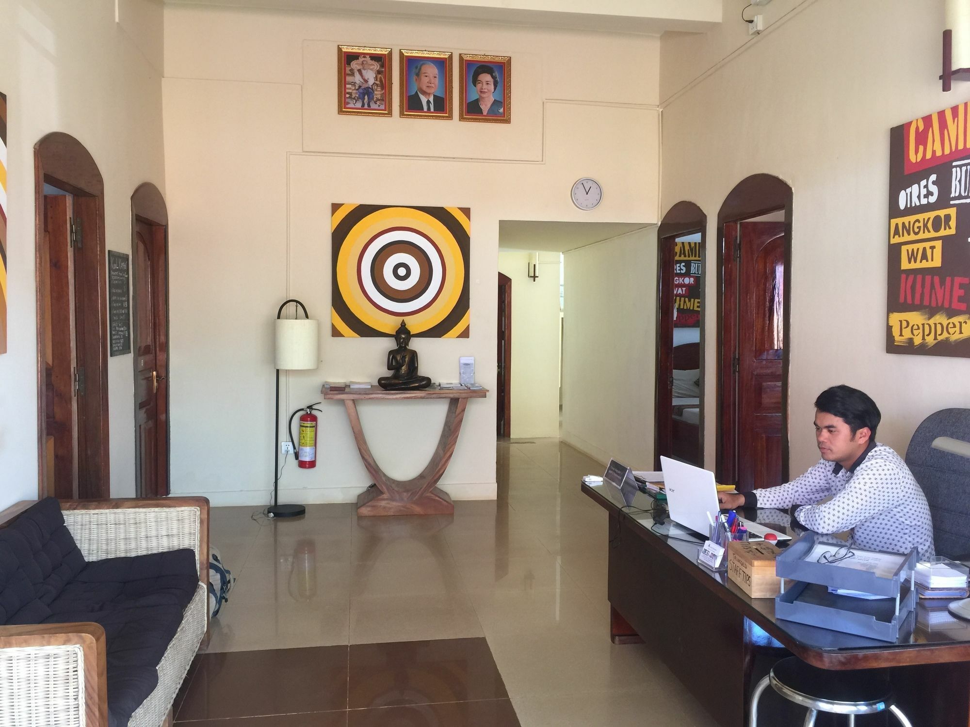 Kool Kampot Hotell Eksteriør bilde